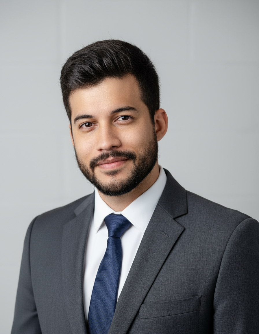 After: Professional headshot
